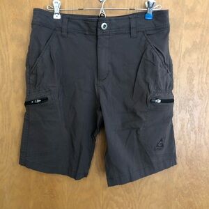 Gerry Weber Men's Dark Gray Cargo Shorts